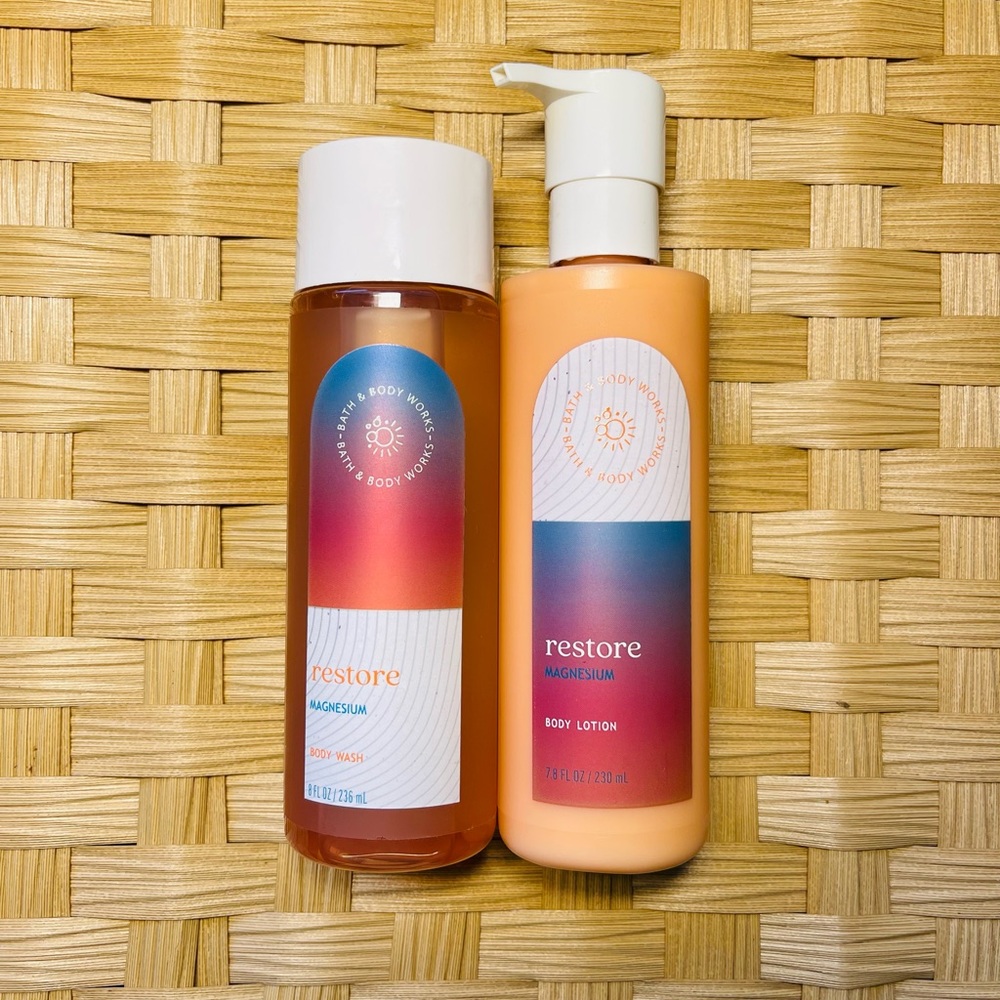Bath & Body Works Restore Magnesium Set